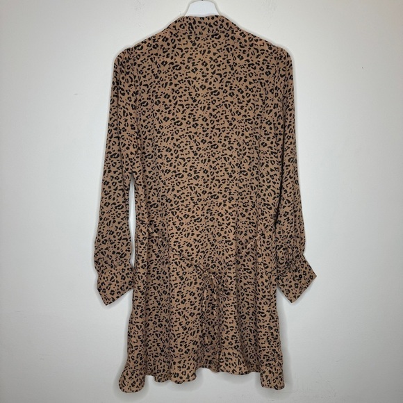 Abercrombie & Fitch Leopard Dress Size L - Picture 3 of 8